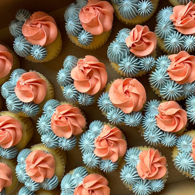 Individually boxed Custom Cupcakes