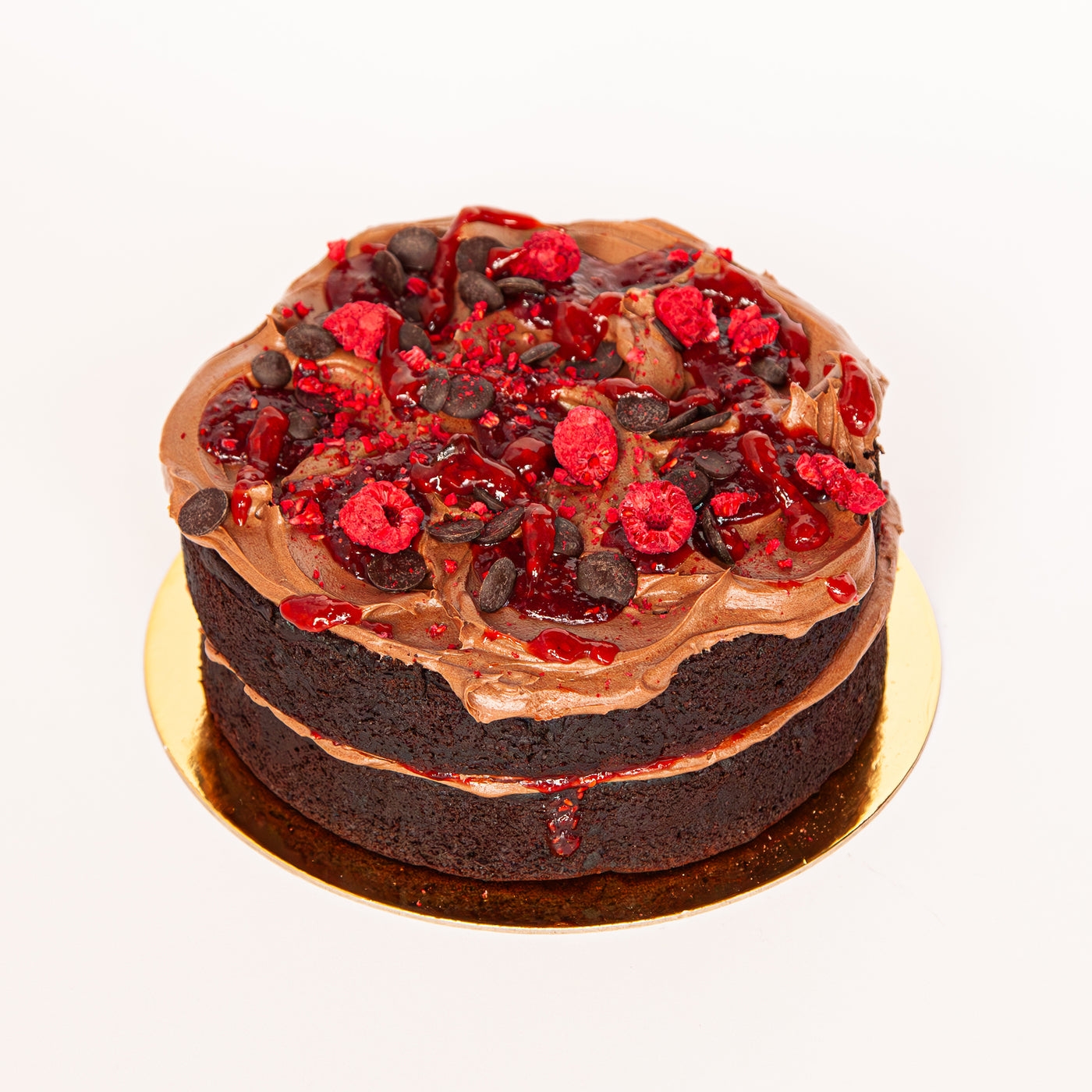 Chocolate Raspberry Cake (Vegan)