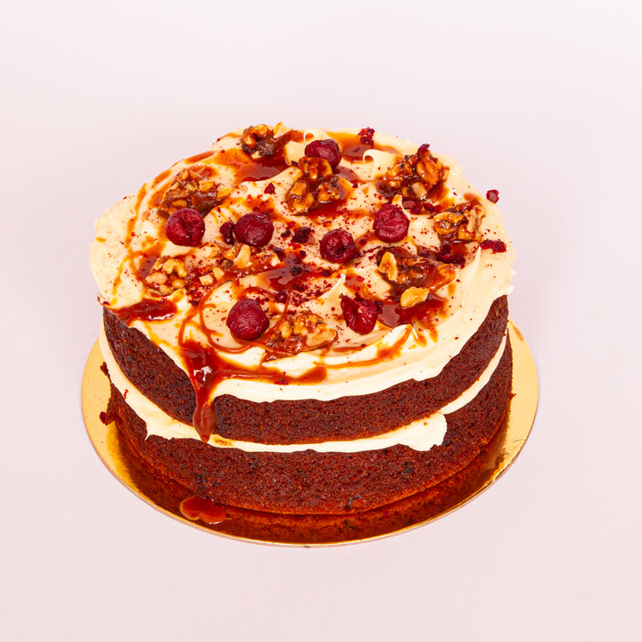 Carrot Cake & Spiced Caramel Sauce Cake