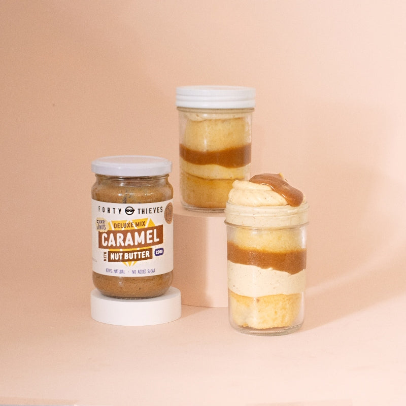 Double Pack: Forty Thieves Peanut Butter, Banana and Salted Caramel