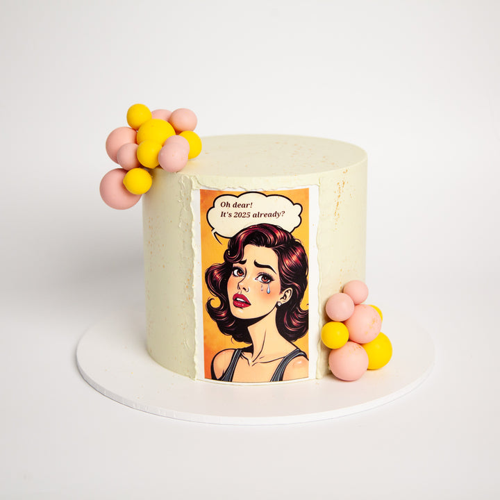 Themed Edible Image Bubble Cake