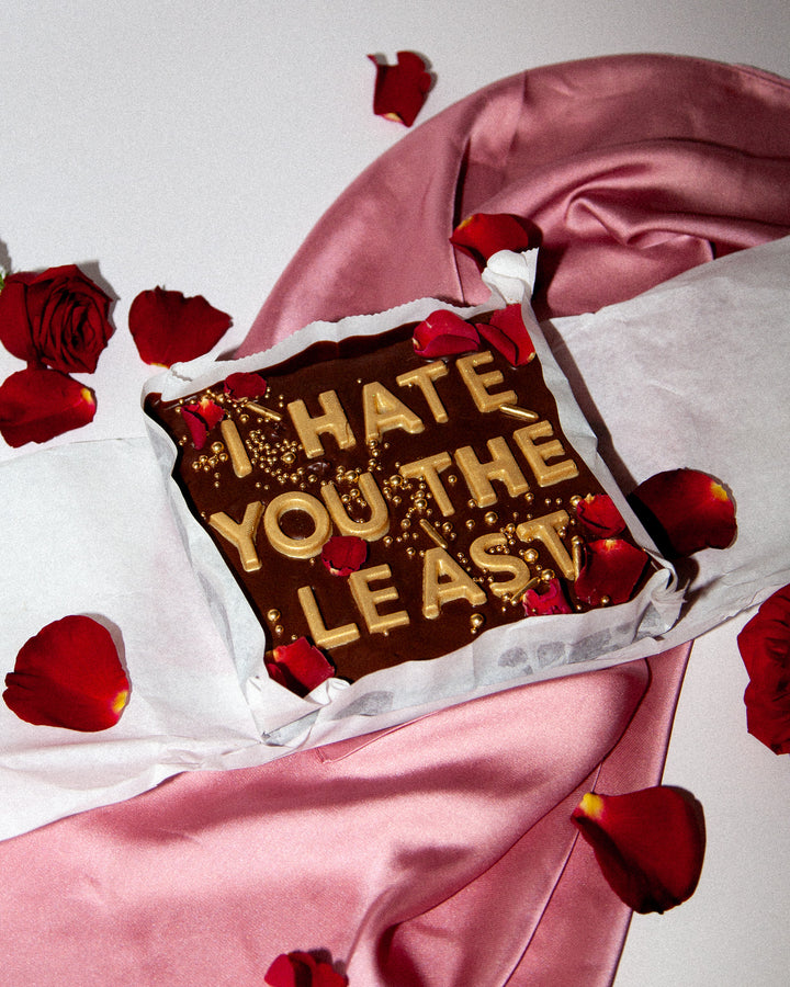 V Day Message Brownie