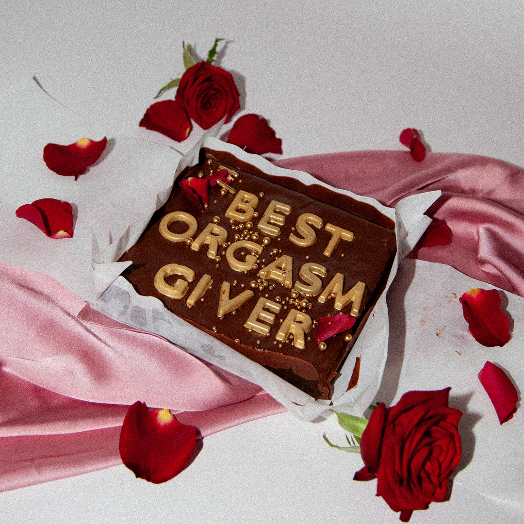 V Day Message Brownie