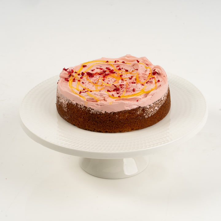 Same Day Lemon and Raspberry Cake