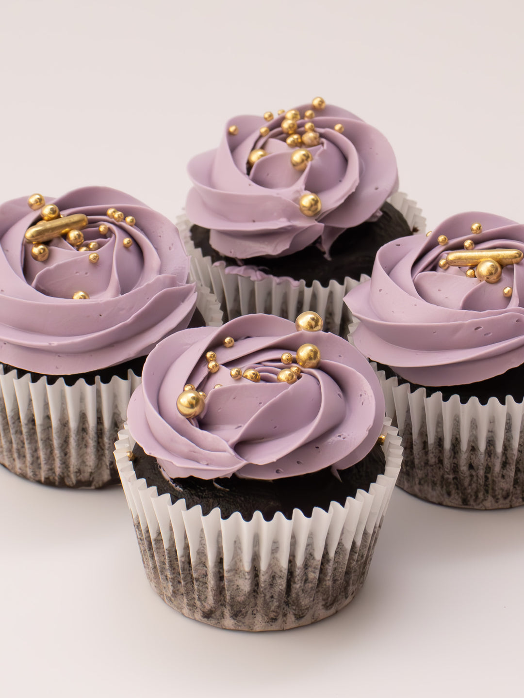 Custom Colour Cupcakes