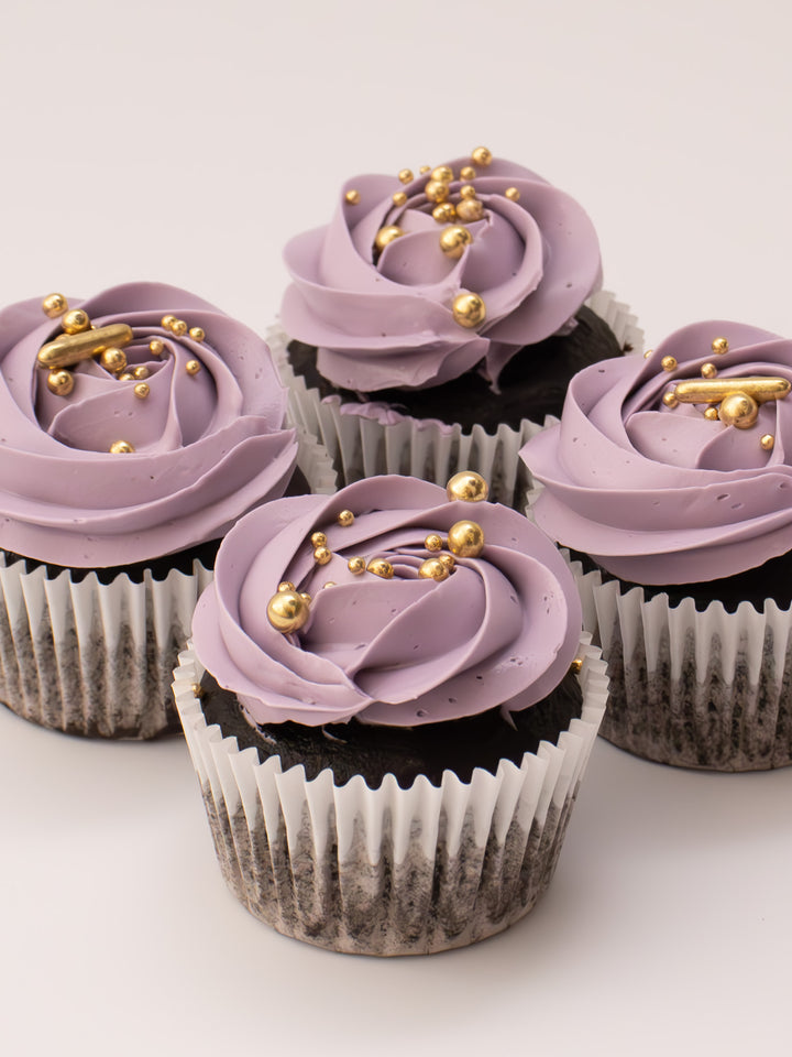 Custom Colour Cupcakes