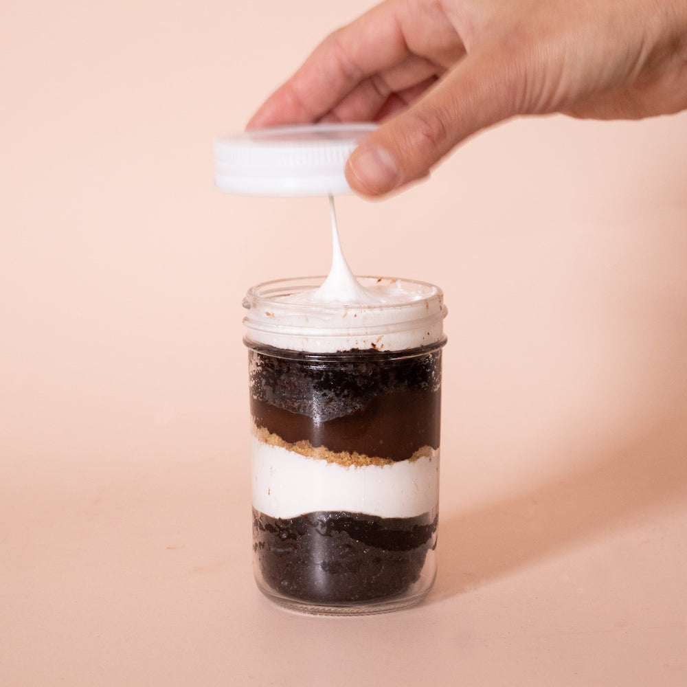 Smores Cake Jar