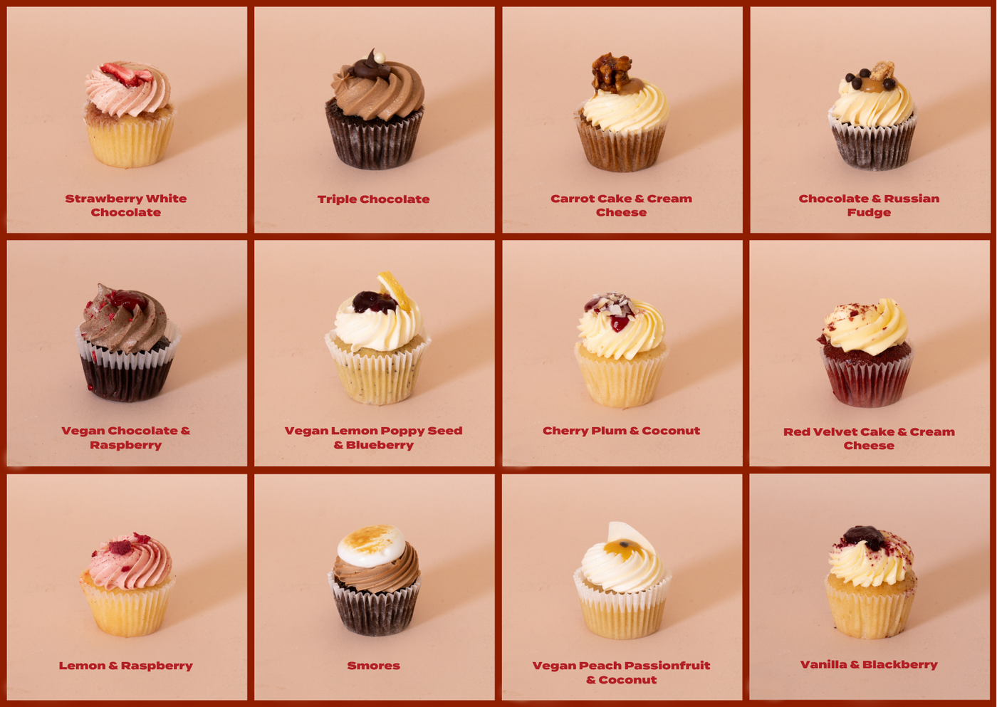 Mini Cupcakes Selection Box