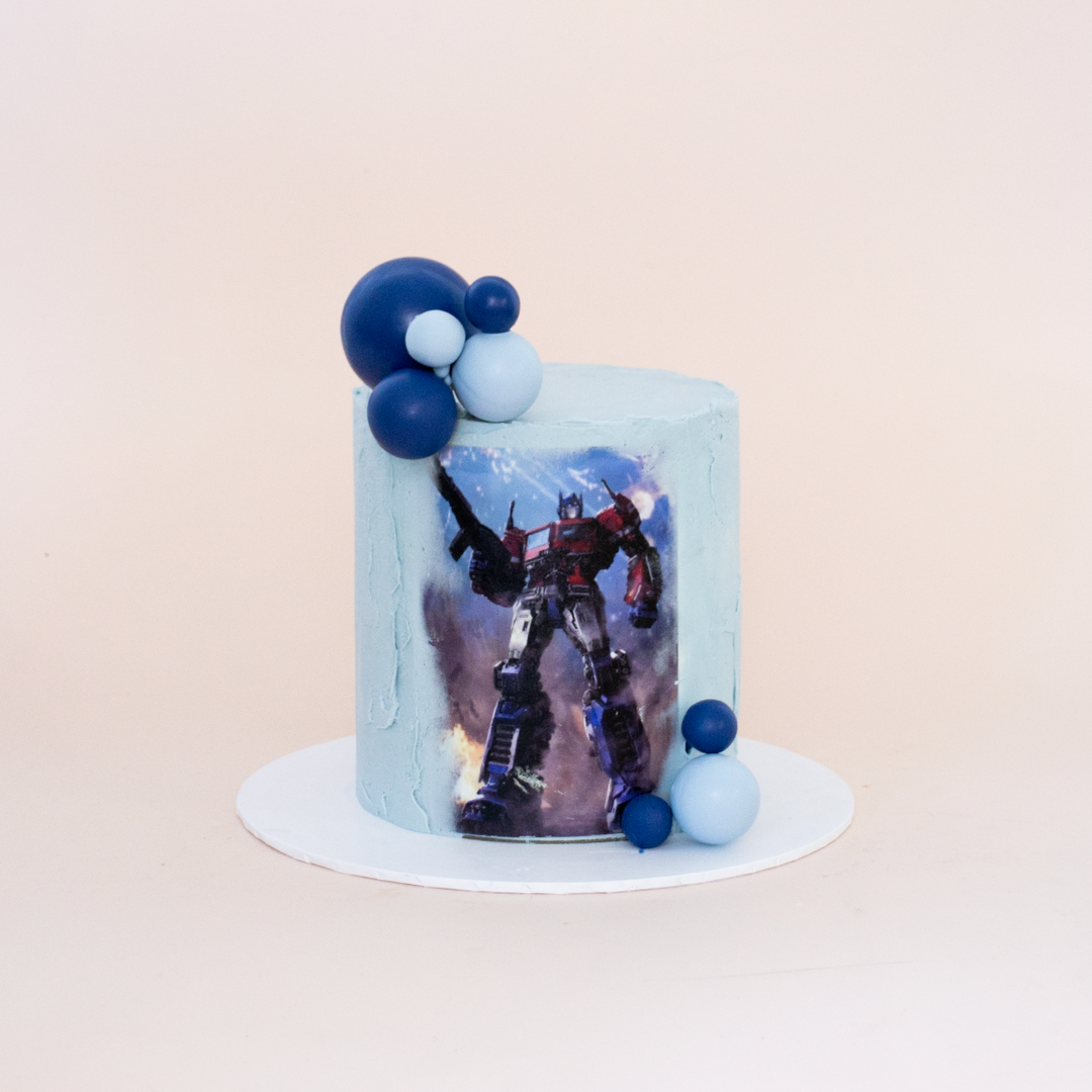 Themed Edible Image Bubble Cake