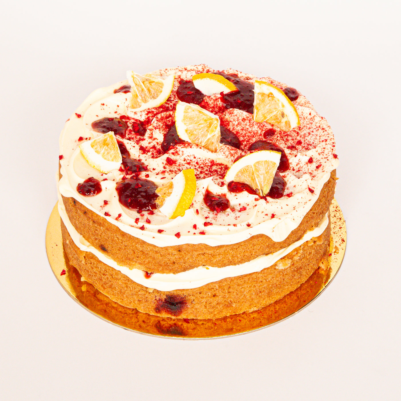 Lemon & Raspberry Cake (Vegan)