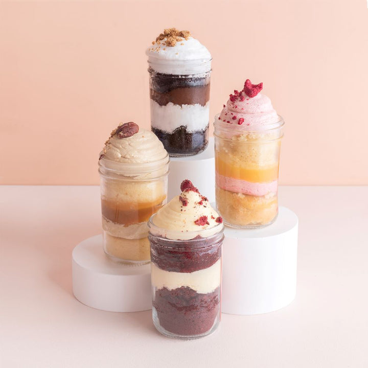 Cake Jars Variety 4-Pack