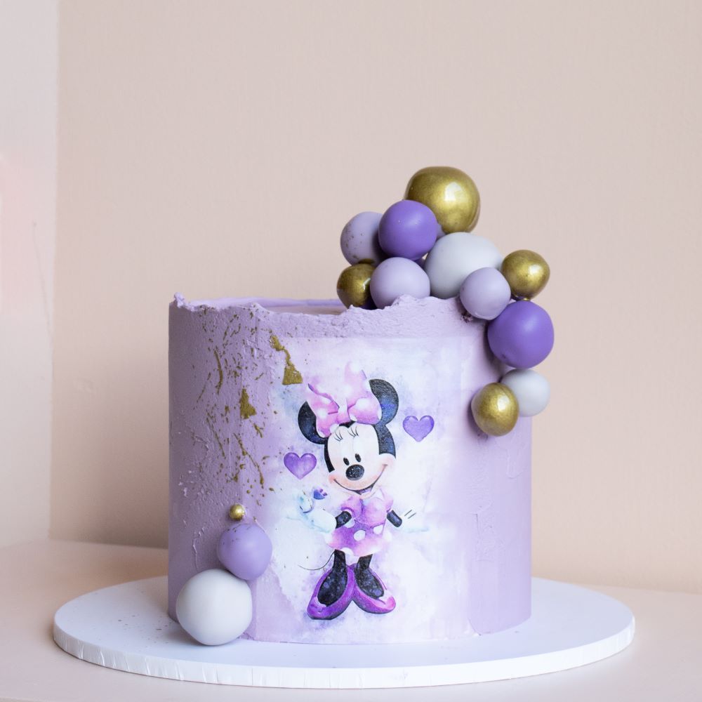 Themed Edible Image Bubble Cake