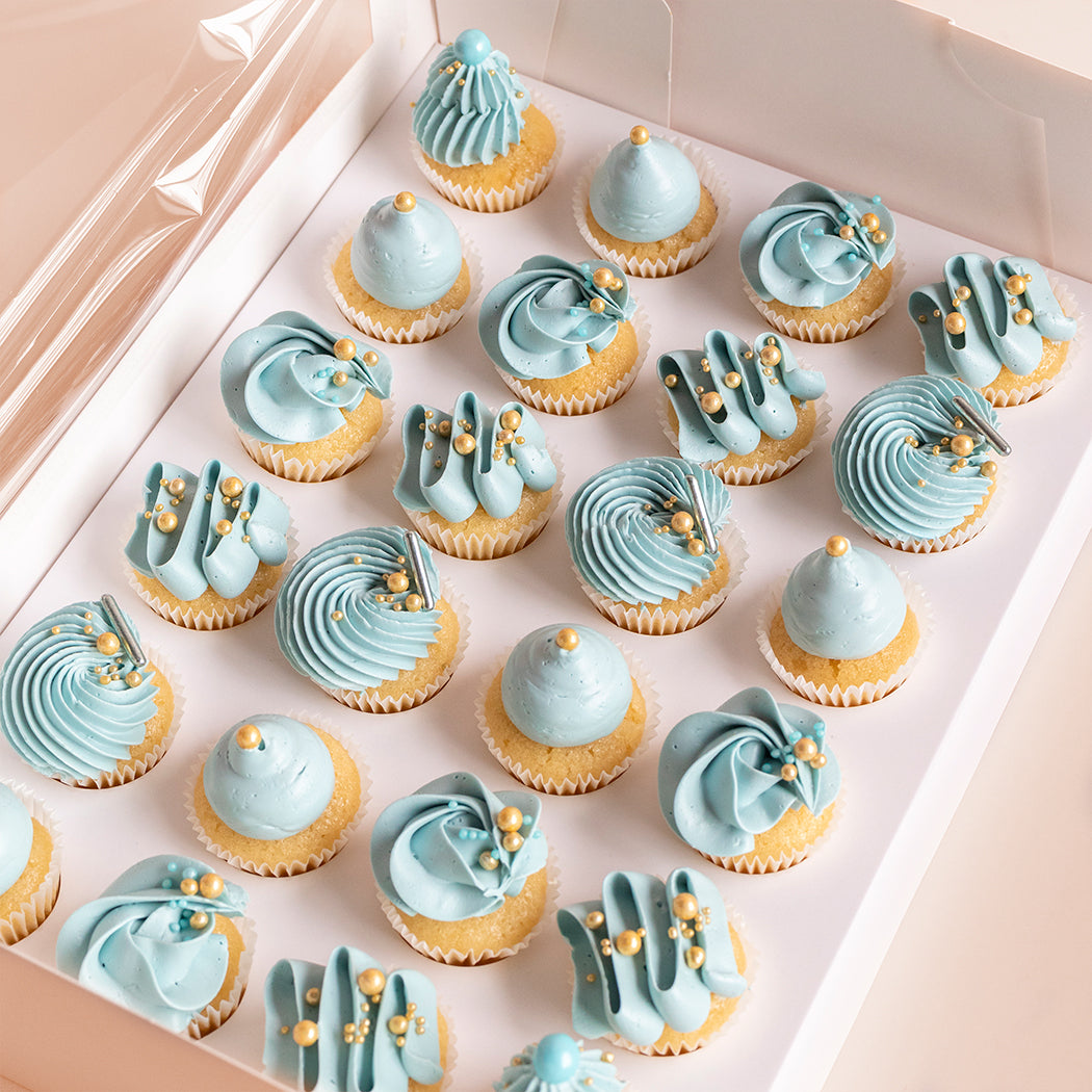 Mini custom cupcakes – GF & eggless – Sweet Talk Auckland